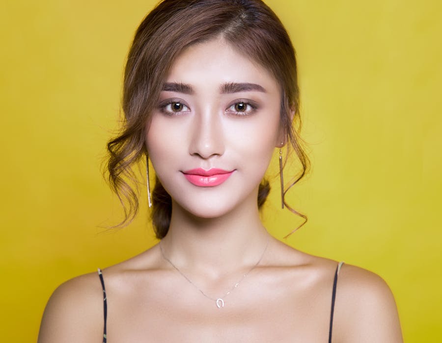 Creative portrait stock photo for visual campaigns